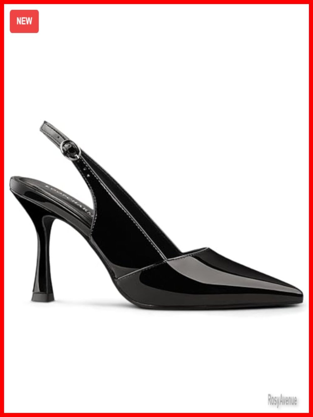 Pointed Toe Slingback Stiletto Pumps Dress Shoes